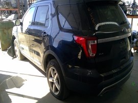 2016 FORD EXPLORER, BLACK, XLT MODEL, 2.3L TURBO, AT, 4WD,  F26524